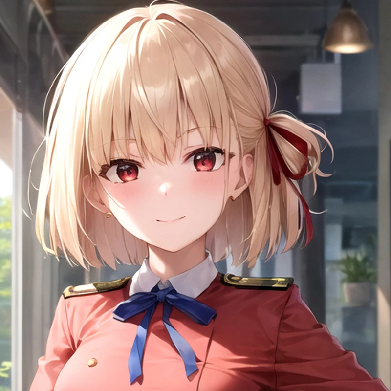 Dakimakura Chisato Nishikigi Lycoris Recoil двусторонняя аниме наволочка для объятий в натуральную