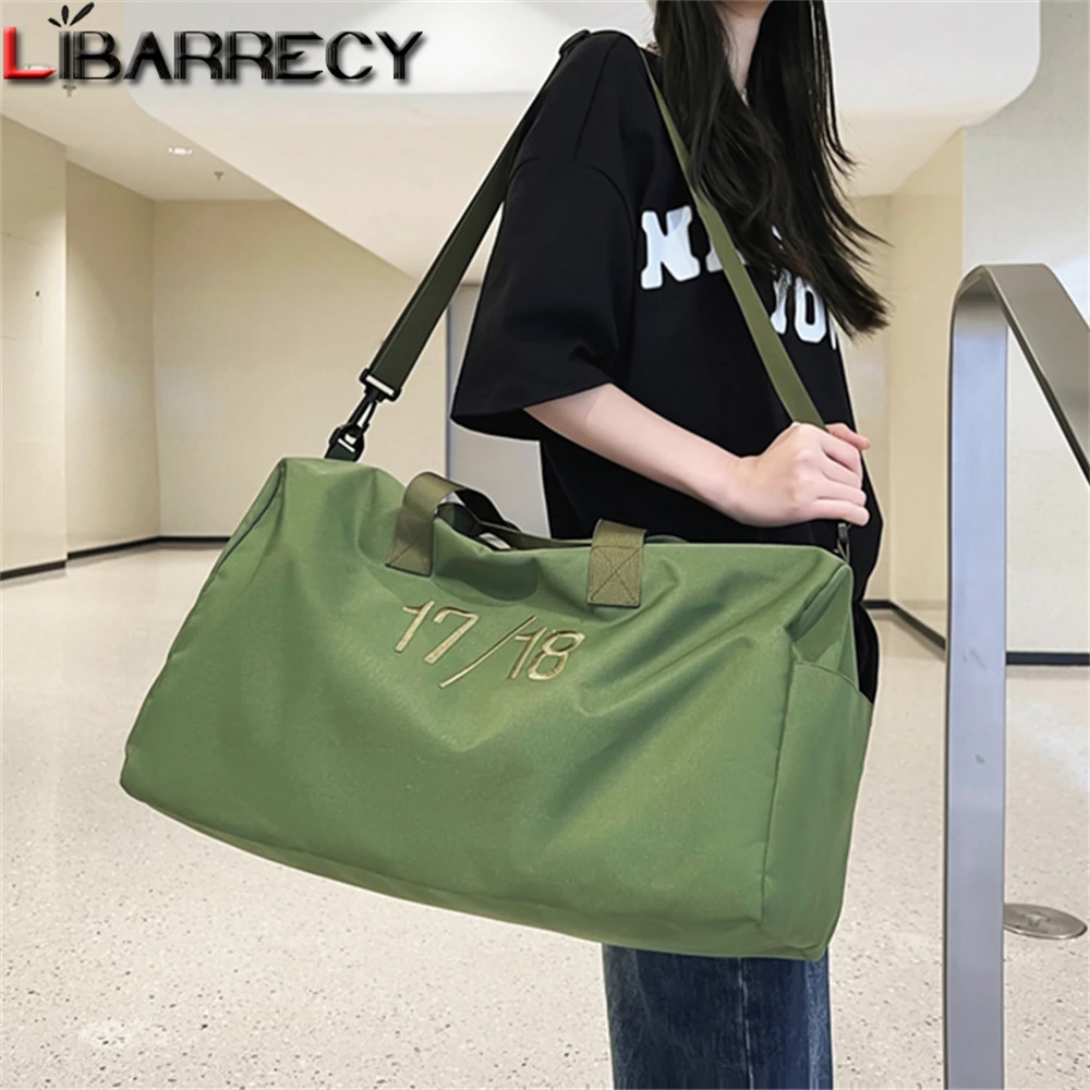 

Multifunctional High Quality Oxford Ladies Shoulder Bag Solid Color Large Capacity Women's Handbags Fashion Women Crossbody Bags