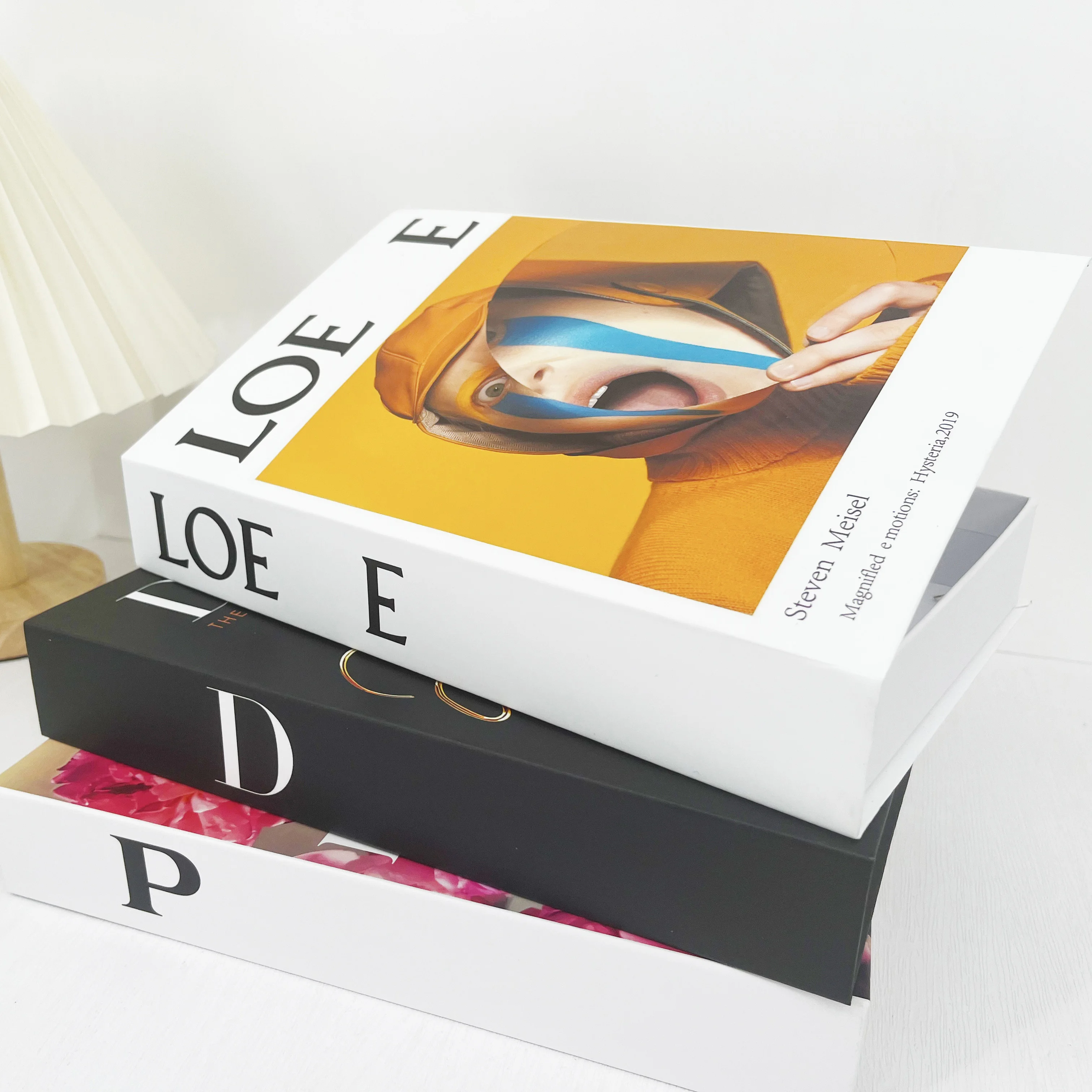 

Fashion Fake Books for Decoration Storage Box Luxury Decorative Book Living Room Decoration Simulation Books Ornaments for Home