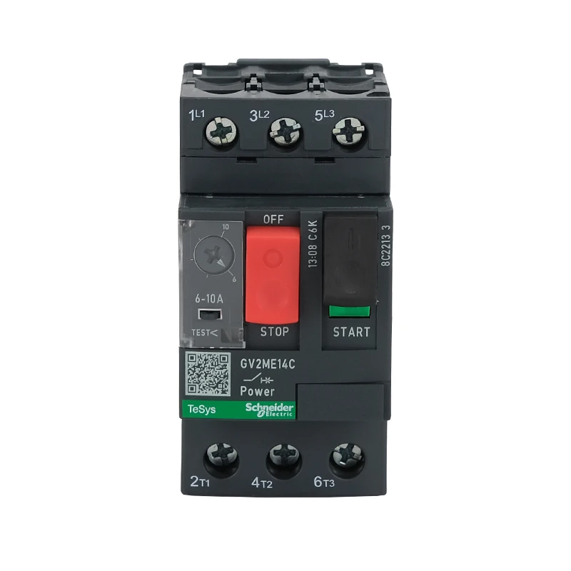 Фото Кнопка выключателя цепи двигателя Schneider GV2ME01C/02C/03C/04C/05C/06C/07C/08C/10C/14C/16C/20C/21C/22C/32C №5