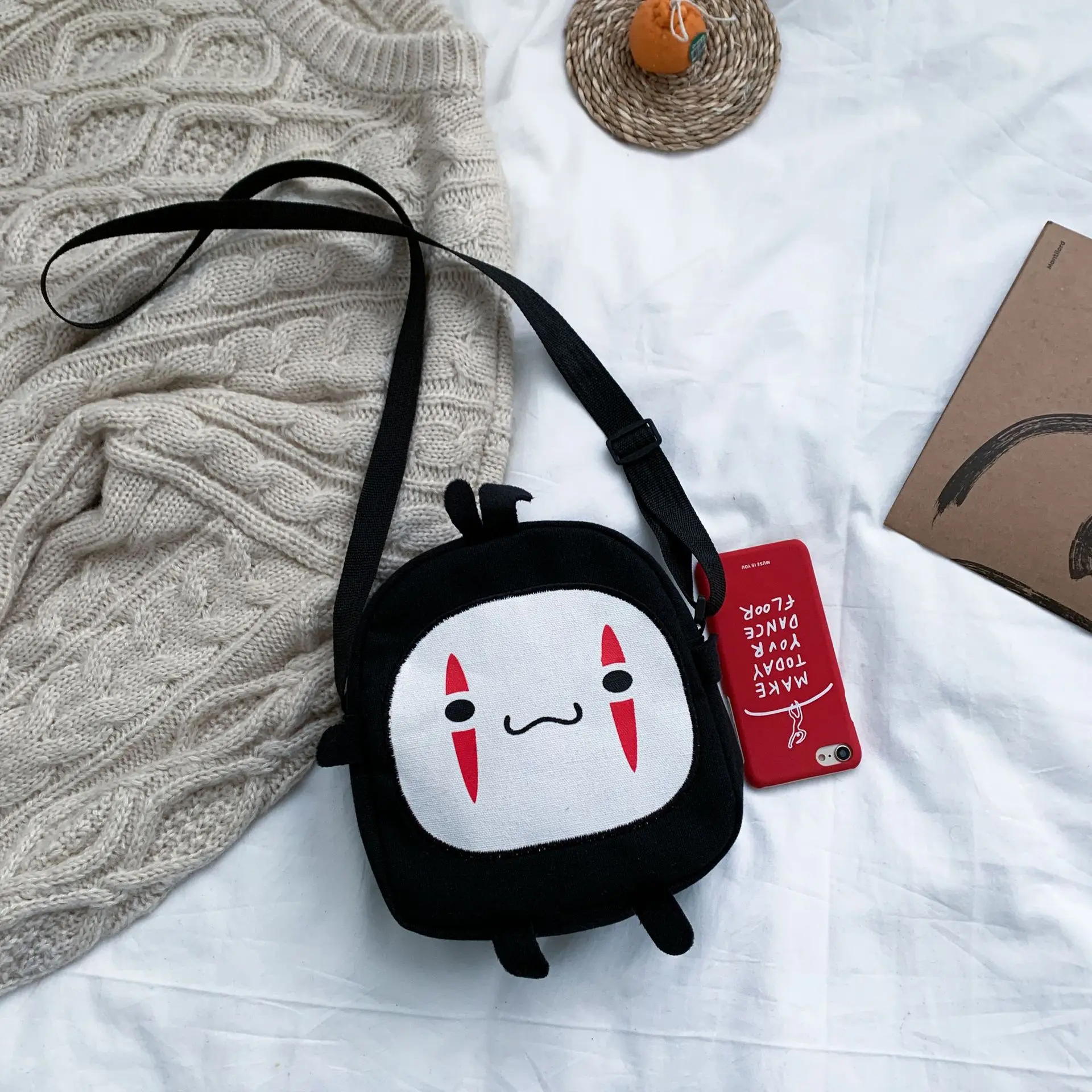 Canvas Bag Girl Boy New Fashion Student Lovely Girls Shoulder Bags Women Messenger Bag