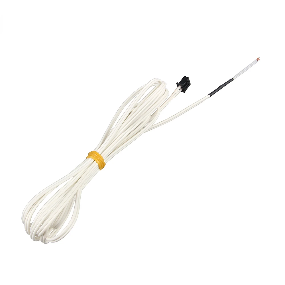 

3D Printer Parts Temperature Sensor NTC 100K B3950 Thermistors For Hotend Heatbed thermistor wire With Cable 1m/2M 1PCS