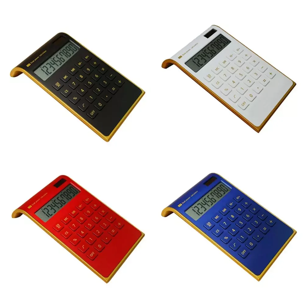 

Solar Power Fashion Inclined School Office 10 Digits Desktop Calculator Tool