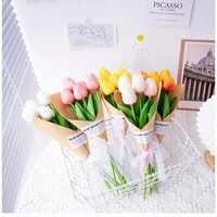simulation flower tulip daisy rose bouquet photography photo props shooting decoration ornaments