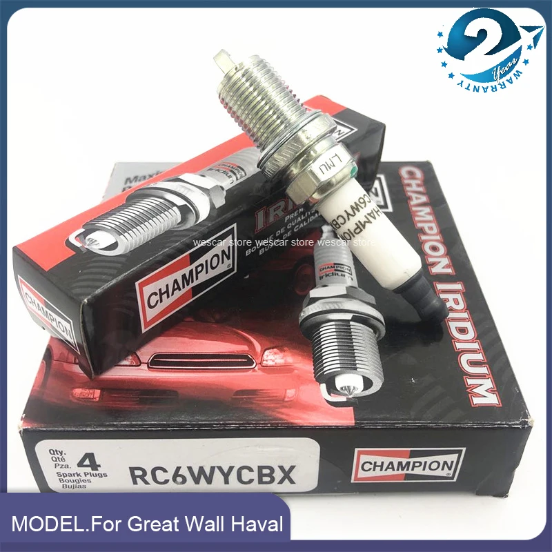 

4 шт./компл. оригинальная свеча зажигания для Great Wall HAVAL H6 H2 VOLEEX C50 V80 1.5T объемная автозапчасть OEM 3707100 -EG01T