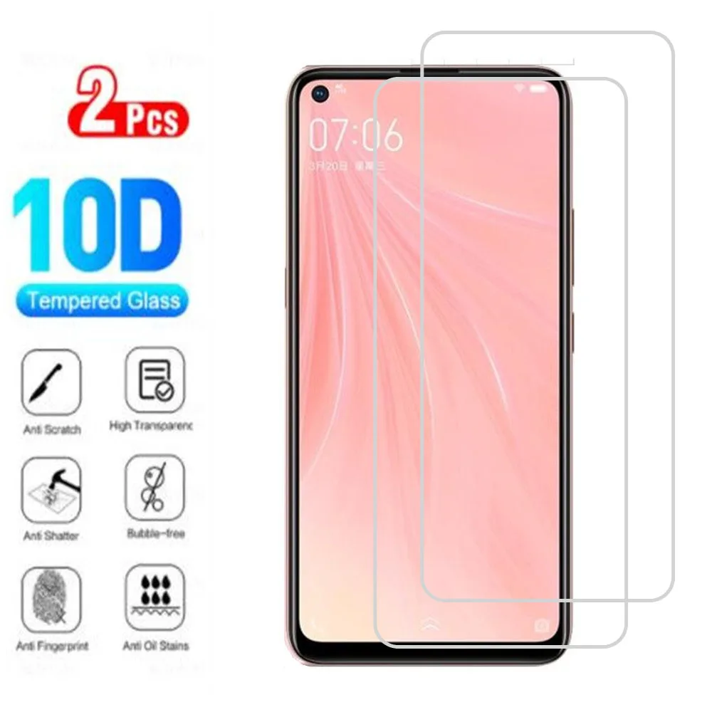 

Закаленное стекло для Vivo Y51s Y52s Y70 Y70s Y73s S5 U1 U10 U20 U3 U3x V15, Защита экрана для Vivo Z5x 712 Z6 S1 Pro, стекло