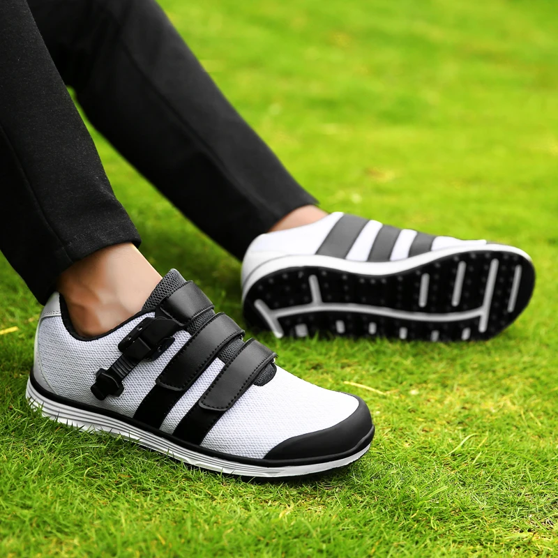 

Новинка 2022, Мужская обувь для гольфа SPMR.AJ, водонепроницаемая Спортивная обувь, Нескользящие кроссовки с вращающейся пряжкой, многофункцион...