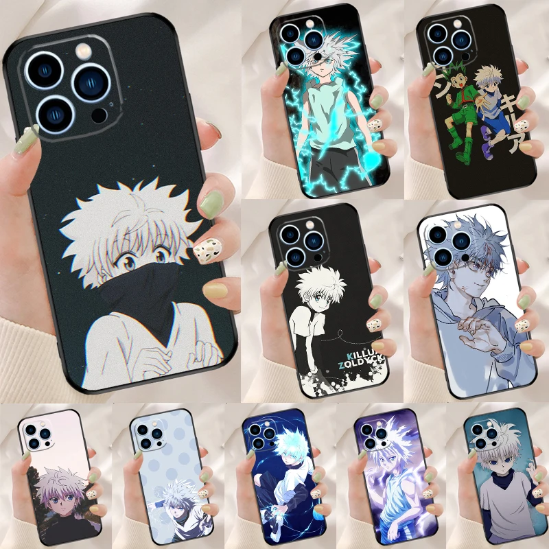 Чехол Hunter X Hunter Killua для iPhone 14 XR X XS Max 7 8 Plus SE2 11 12 13 Pro MAX