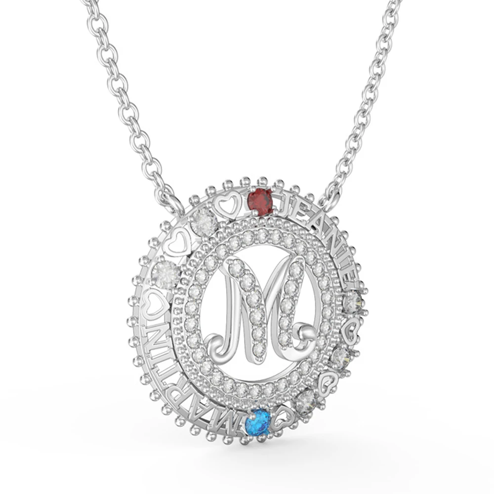 

Personalised Name 3D Printed Necklace Fashion Jewelry Women