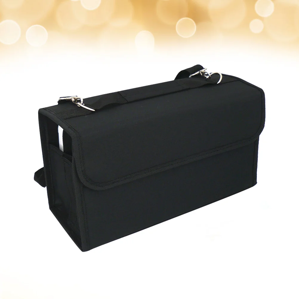 

80 Slots Marker Storage Case with Shoulder Strap Holder for Lipstick Marker and Sketch Marker Permanent Marker Dry Erase Marker