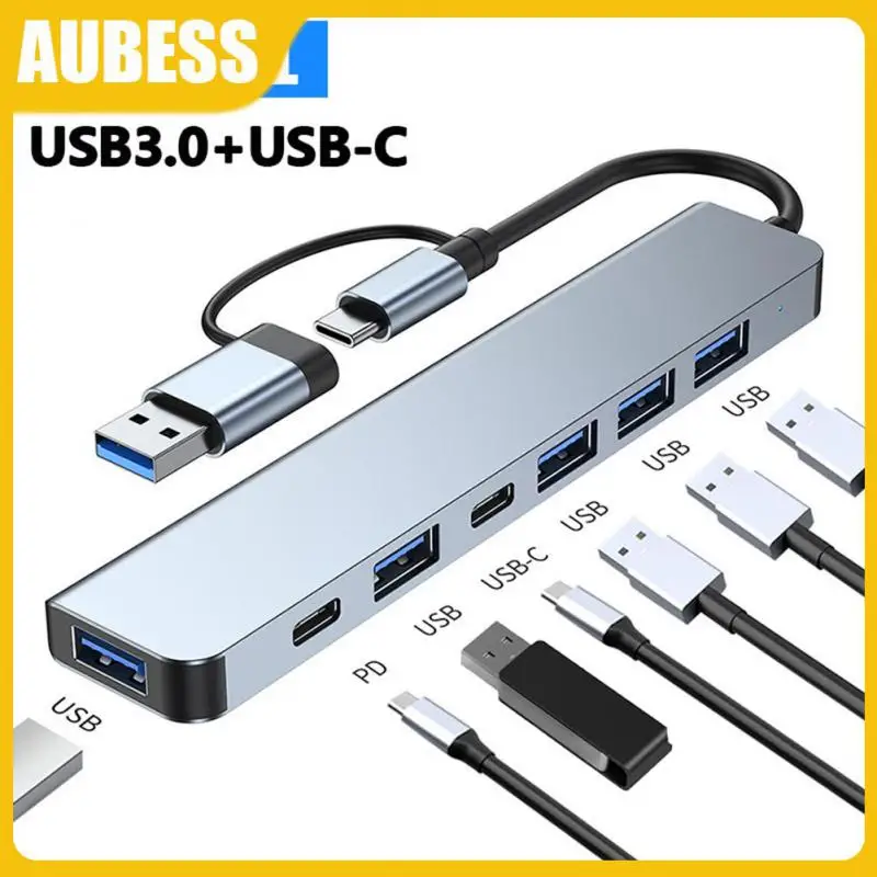 

Ultra Slim Pd Tf Card Hub Portable Data Hub Usb C Hub 3.0 Usb Adapter Station 4 Port Usb 2.0 Hub Usb Hub Pc Accessoires