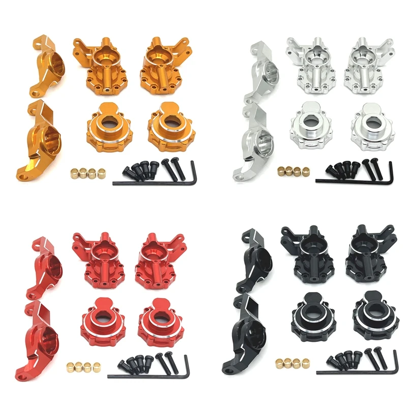 Обновление переднего моста C комплект рулевой чашки для TRAXXAS 1/10 TRX4 HUANGBO R1001 R1002 R1003