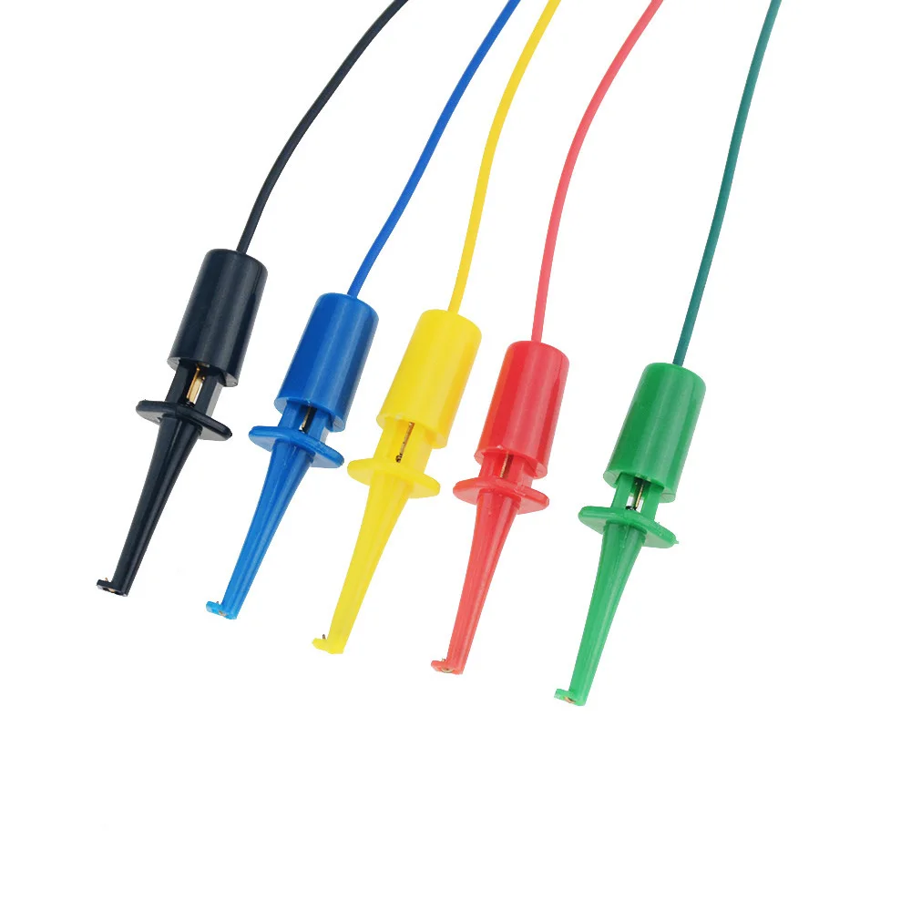 

Тестер Xin, цветной логический анализатор, тестовый крюк, тестовый крючок DuPont Line Shift, круглый тестовый зажим, соединительный провод, медный крючок, 3 шт./лот