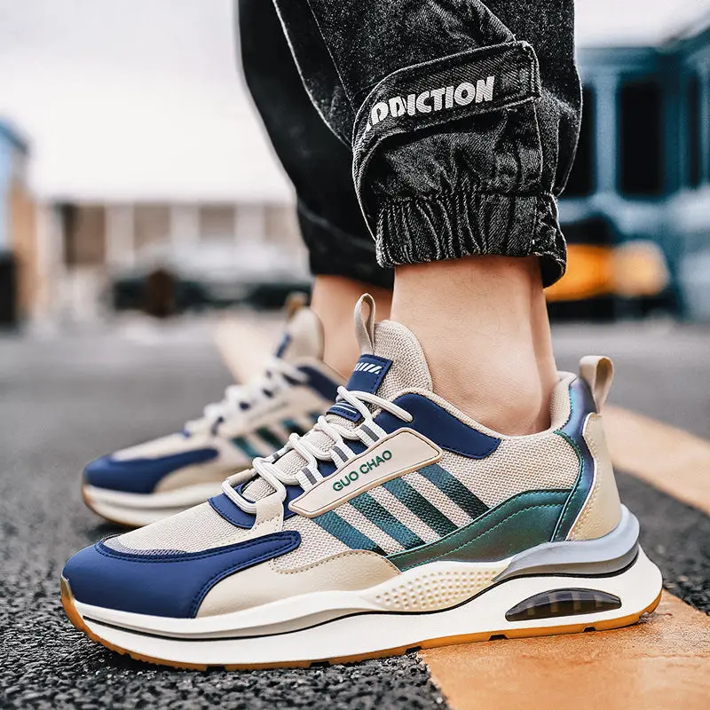 

Men Sneakers Autumn New Sport Mesh Breathable Running Shoes Male Korean Version Casual Comfort Tennis Shoes Zapatillas Hombre