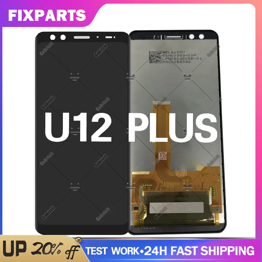 Оригинальный ЖК-дисплей для HTC U12 Plus U12 + ЖК-дисплей сенсорный экран дигитайзер в сборе запасные части для HTC U12 Plus ЖК-экран