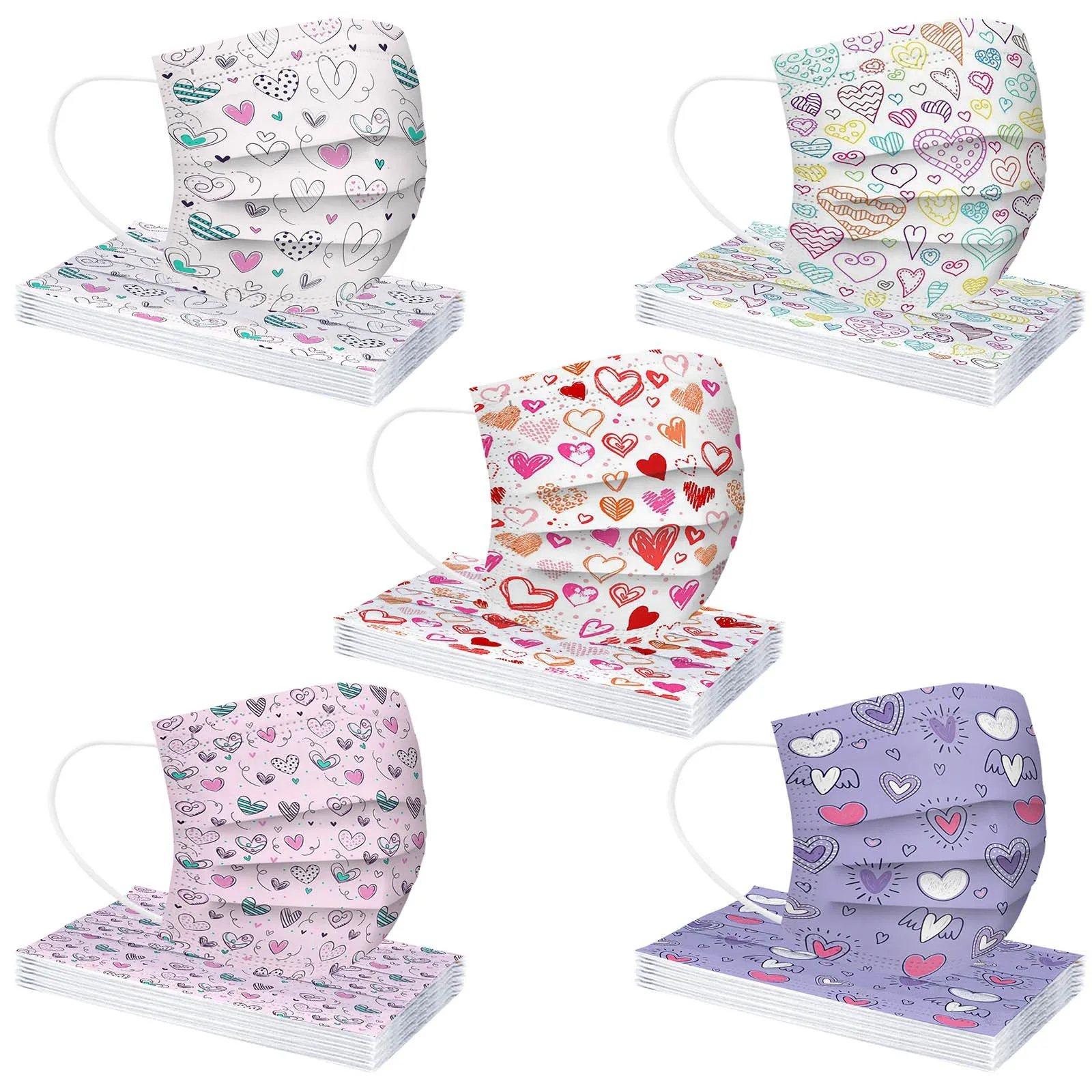 

50pcs Child Disposable Face Mask mascarillas quirurgicas homologadas маска для лица Kids mascarillas niños 3 layers Filter Dust