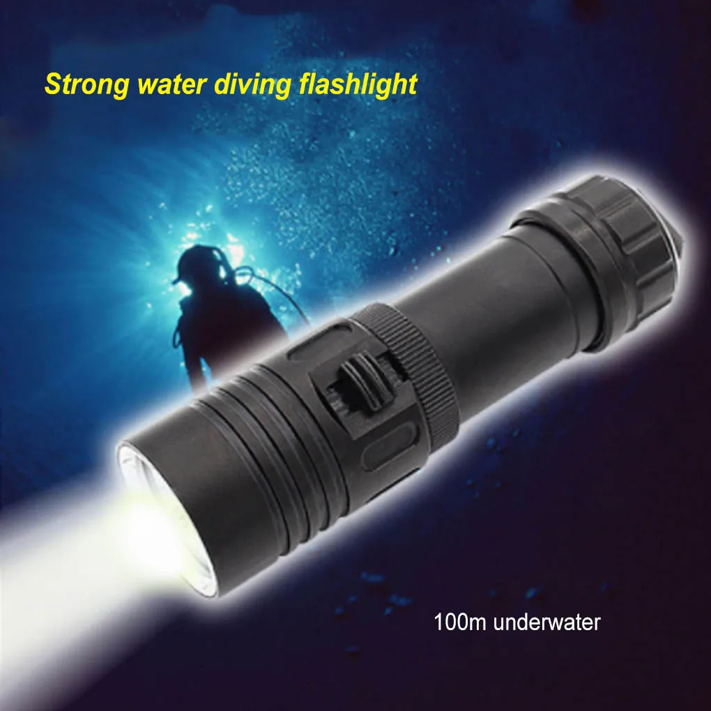 

Diving Flashlight Waterproof Torch Lantern Light Lamp