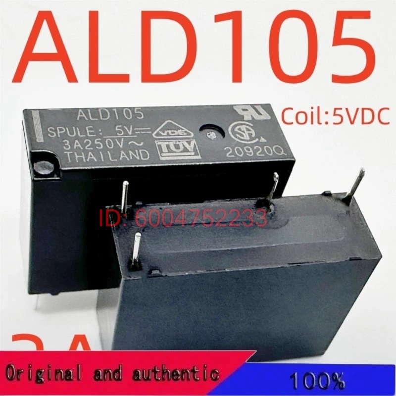 10 шт. новые реле ALD105 ALD112 ALDP112 ALD124 ALDP124 (46F1-3A5A) 4-контактные (art.: 3920da238fc86) - 3920da238fc86