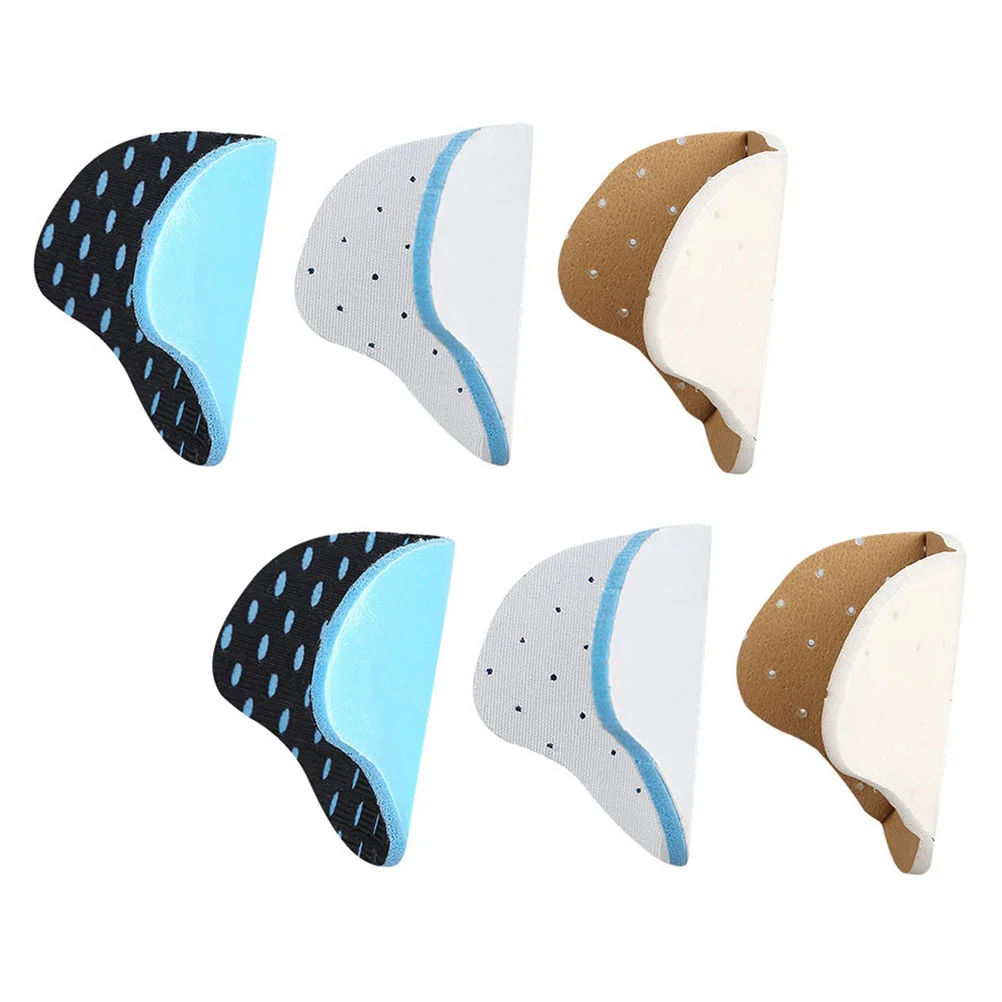 

3 Pairs Shoe Accessories Sneakers Heel Stickers Comfortable Pads Accessory Patch Simple Shoes Patches Protective Pedicure chair