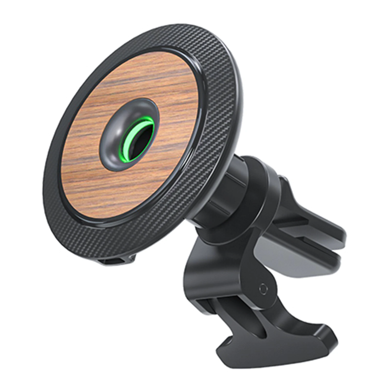 

Magnet Wireless Car Charger Easy To Install Fast Charging Car Phone Charger Car Air Vent And Dashboard Phone Holder