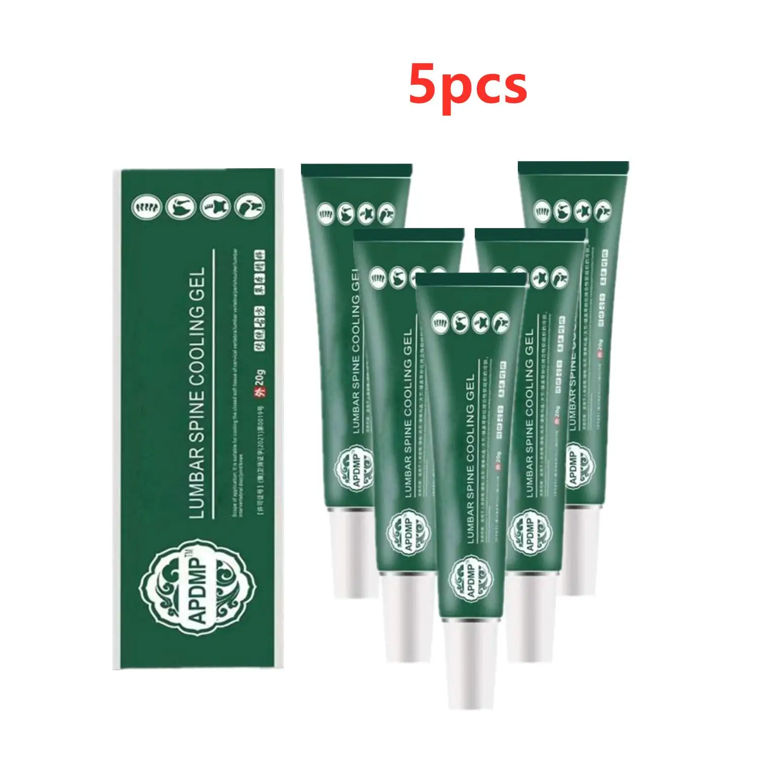 5 шт. успокаивающий гель для суставов против боли