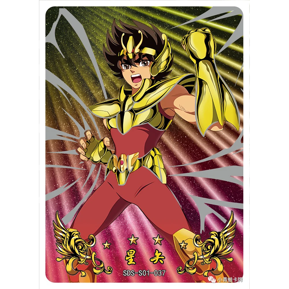 Saint Seiya SDS Hyoga Shaina Shion Dohko Aiolos Death Mask Aiolia Shura Коллекционная карта аниме Refracted Light Sparkles текстура (art.: 3920d224ed17f) - 3920d224ed17f