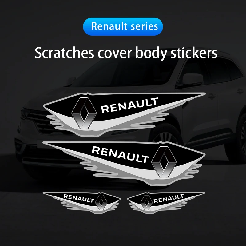 Автомобильные наклейки для защиты от царапин декоративные Renault Fluence Captur Megane Clio
