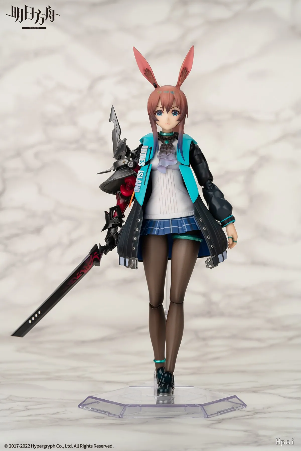 Фото В наличии: Фигурка APEX-TOYS ARCTECH Arknights Amiya 1/8, модель, игрушка, подарок, коллекционный предмет, украшение. №2