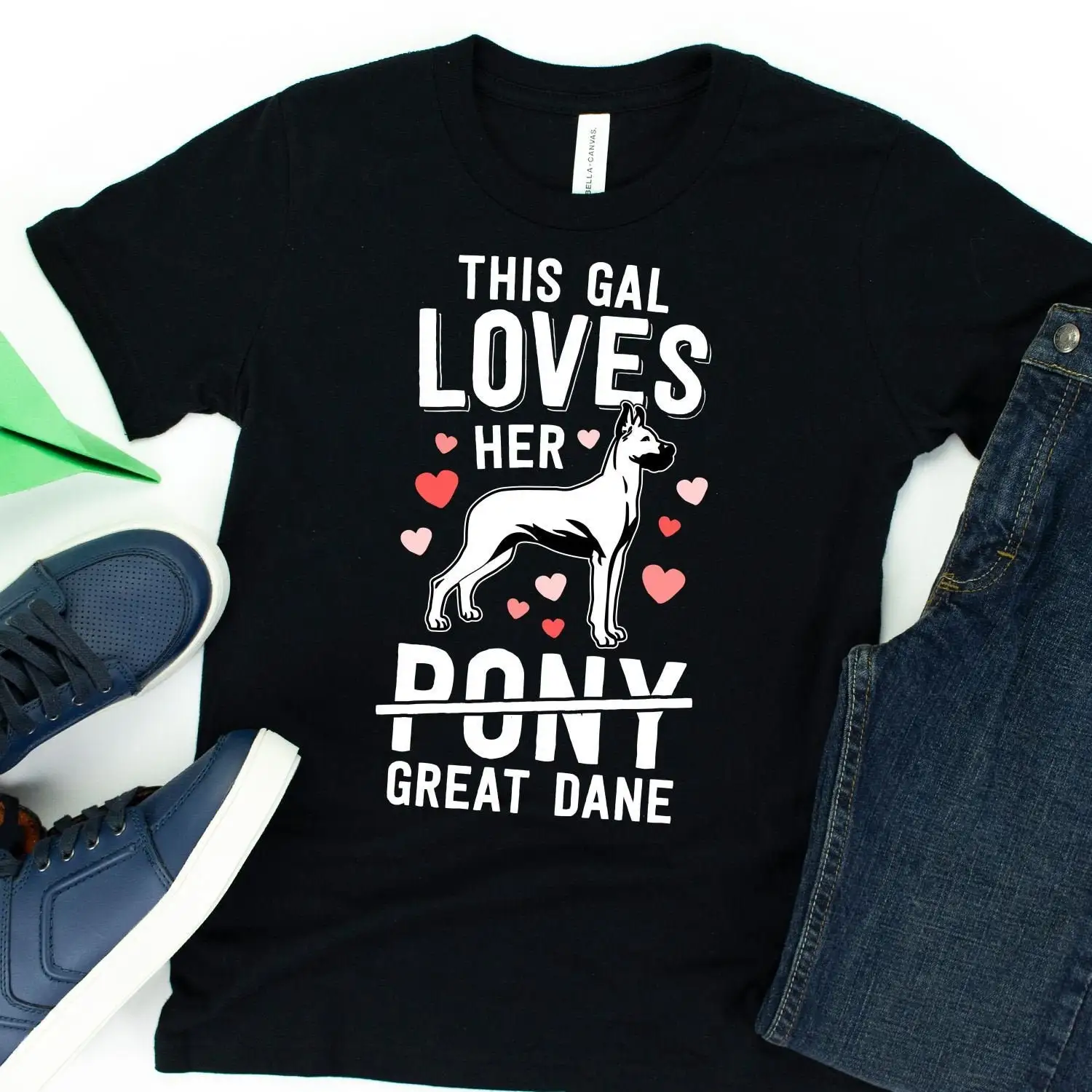 Эта футболка Gal Loves Her Great Dane Dog Mom Mama Lover Pet