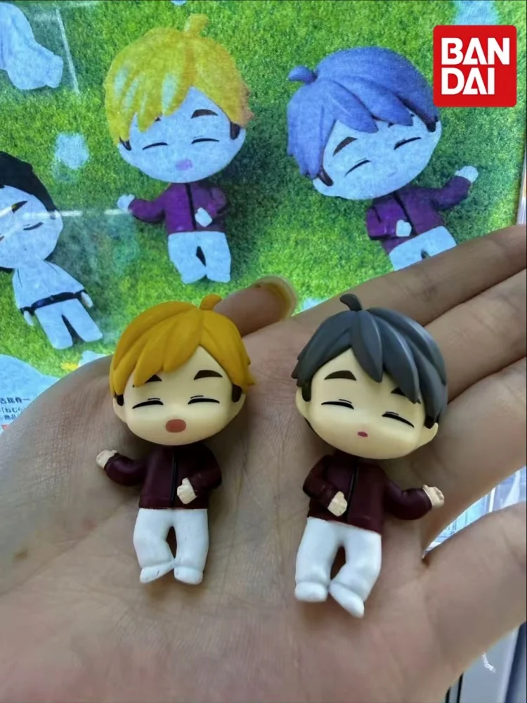 Коллекционные мини-фигурки Bandai Namco Haikyuu Gashapon (спящие персонажи, 4,5 см): Оикава Тоору, Мия Ацуму, Мия Осаму, Бокуто Котаро, Акаши Кэйджи (art.: 3920dbcfe89c5) - 3920dbcfe89c5