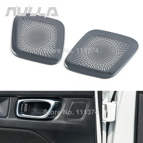 Для Honda Civic 11th 2022-2025 крышка динамика задней двери звуковой сигнал аудио рамка декор наклейка отделка аксессуары из нержавеющей стали