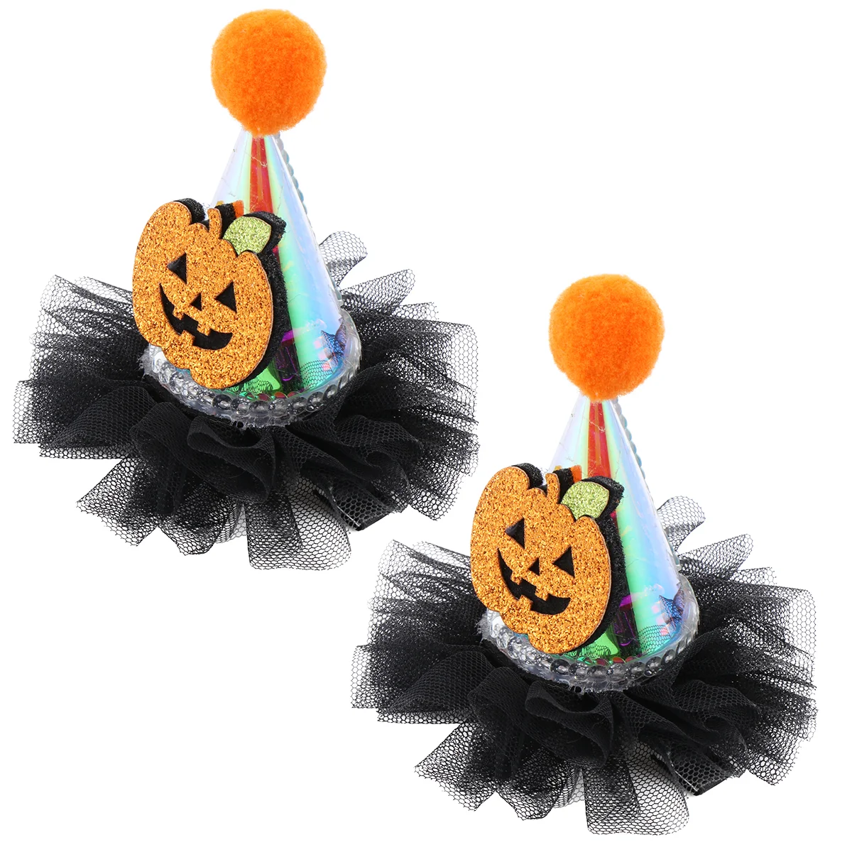 

Hairclips Witch Hat Clip Costumeaccessories Cosplay Barrettes Mini Supplies Cartoon Girlslight Party Hatsalligator Headbands