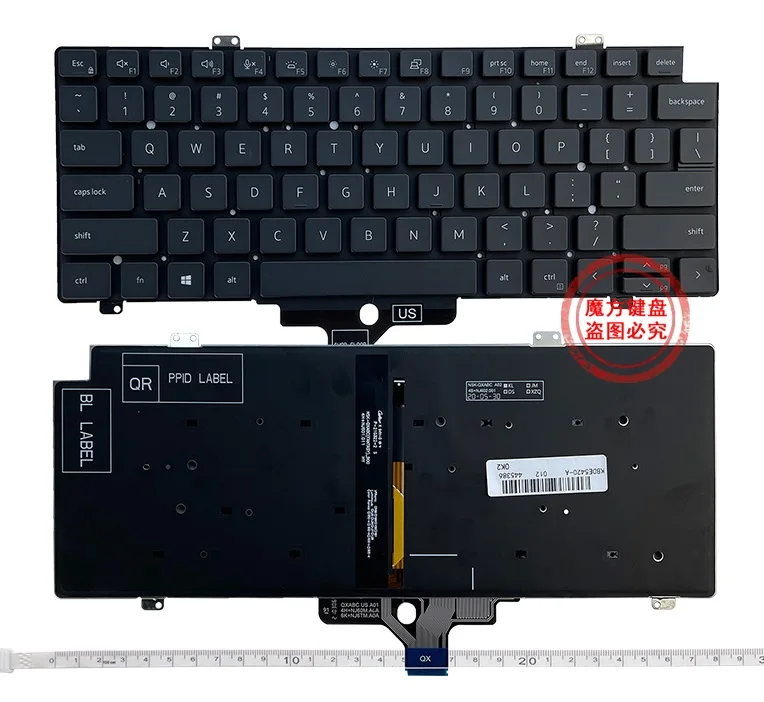 New US Keyboard Backlit for DELL Latitude 5420 5421 7420 7410 7520 7521 Keyboard Backlight