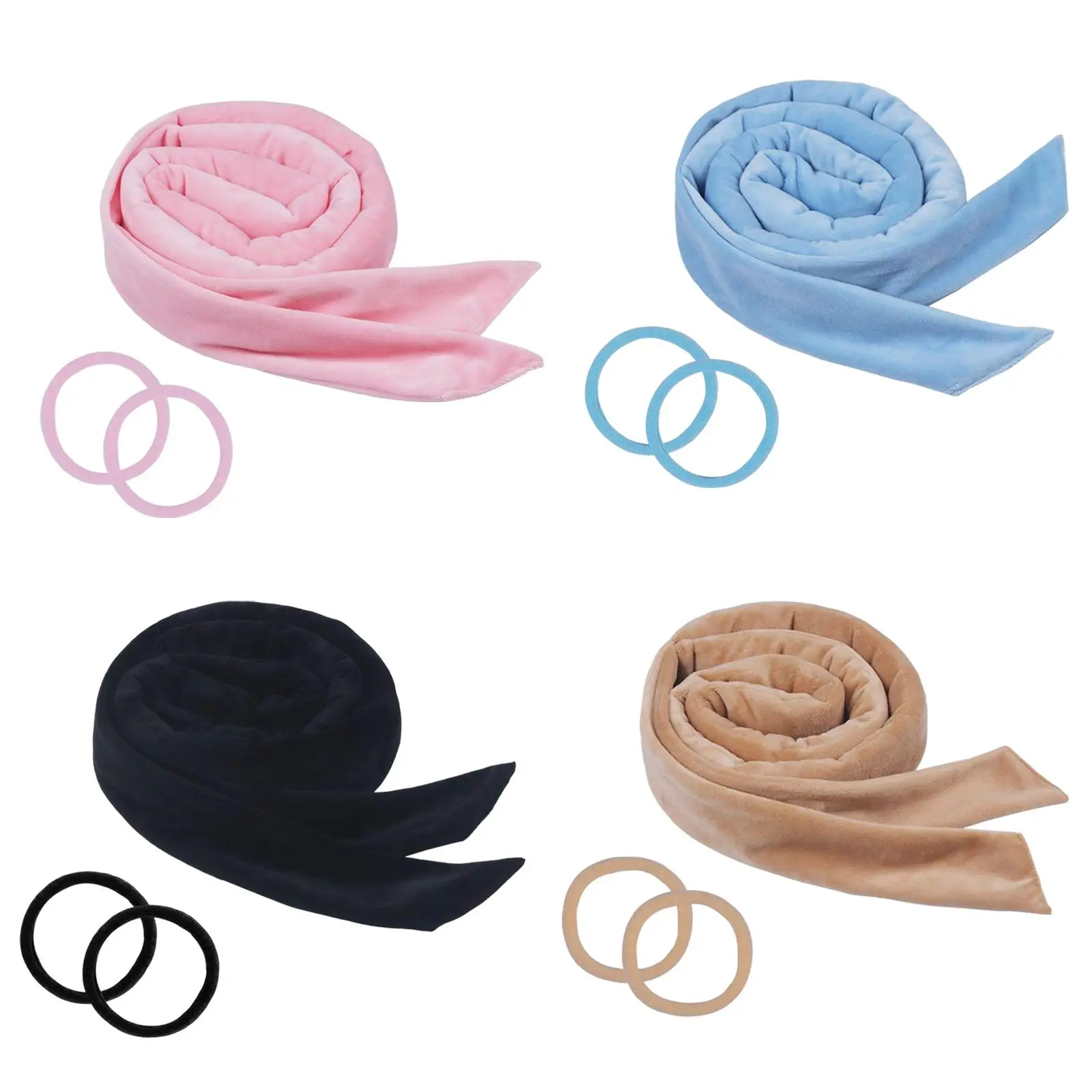 

Women Heatless Curling Rod Headband for Long Medium Hair Hair Curling Wrap Lazy Curling Tool Curls Lazy Curler