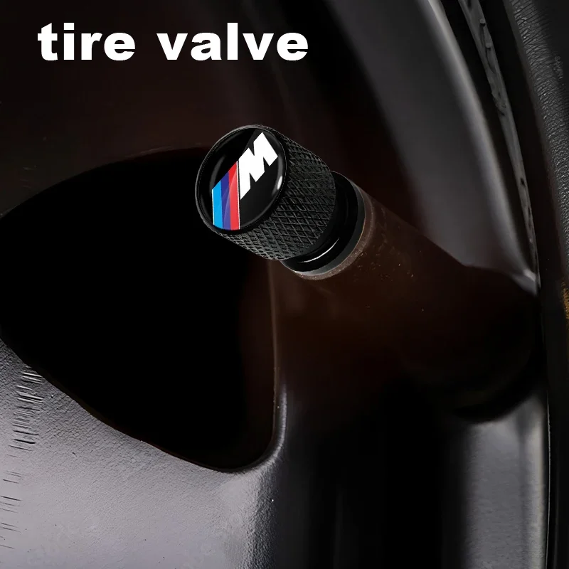Фото Комплект из 4 колпачков для ниппелей автомобильных шин BMW M8 M7 M6 M5 M4 M3 M2 M1 F30 F10 F15 E30 E46 E90 E60, для 3, 5, 7 серий №5