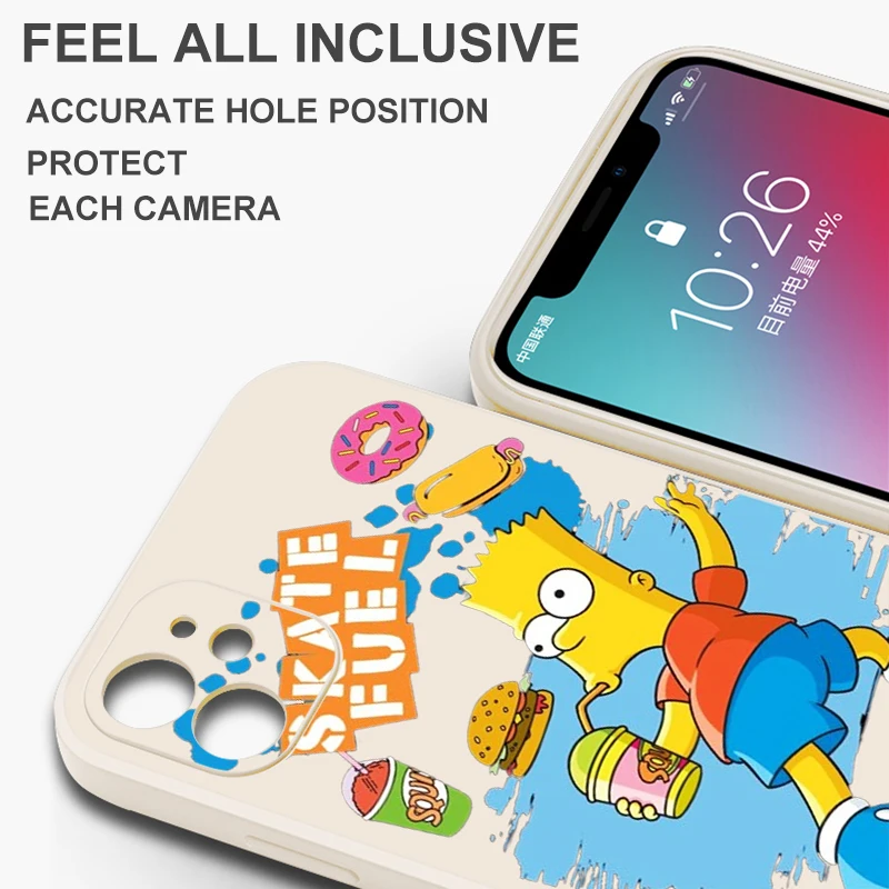 Мультяшные Симпсоны для Huawei P50 P40 P30 P20 PRO LITE P Smart Z S 2021 чехол телефона жидкий