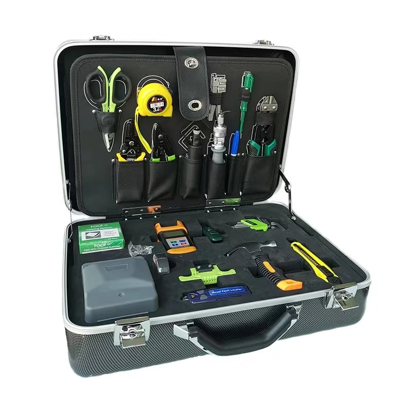 Optical Fiber Construction Tools Kit TFS-40E FTTH Cold Junction Cable Optical Cable Stripper Cutting Knife Optical Power