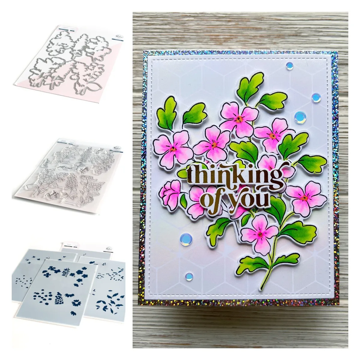 

2022 Spring Beautiful Blooming Florals Cutting Dies Stamps and Stencils Diy Craft Paper Scrapbooking Decoration Embossing Molds
