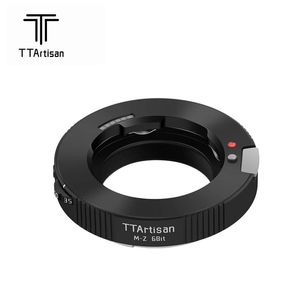 

TTArtisan LM-Z 6Bit Lens Adapter Converter for Leica M Mount Lens to Nikon Z Mount Mirrorless Camera EXIF Information Recording