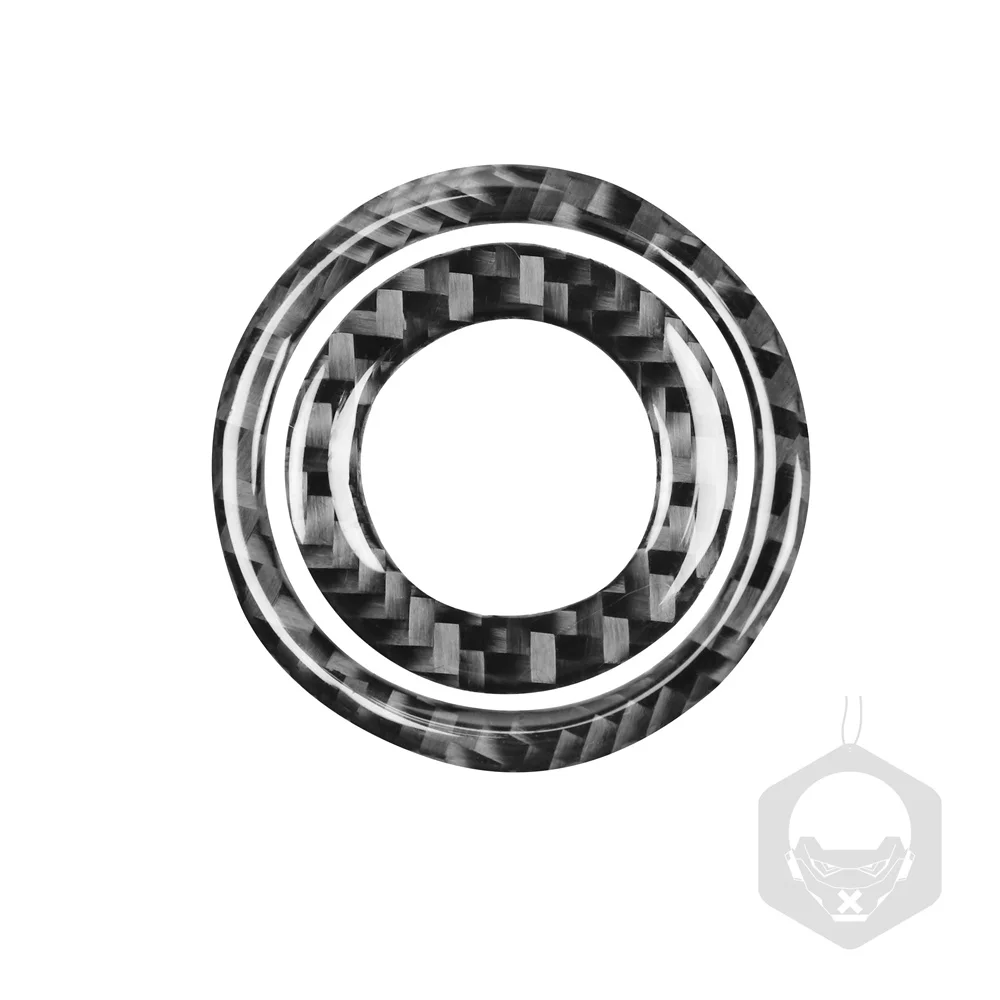 

For Challenger 2008-2014 Charging Port Carbon Fiber Decorative Sticker