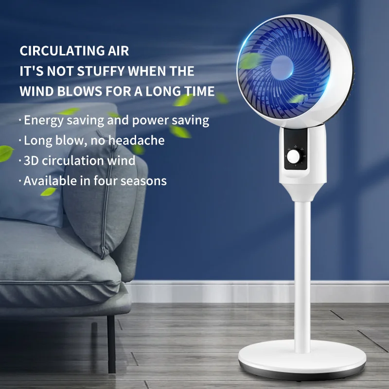 New Circulation Fan Floor Standing Fan Turbo Quiet Air Circulation Fan Home Cooling Fan Electric Fan Cooling Fan