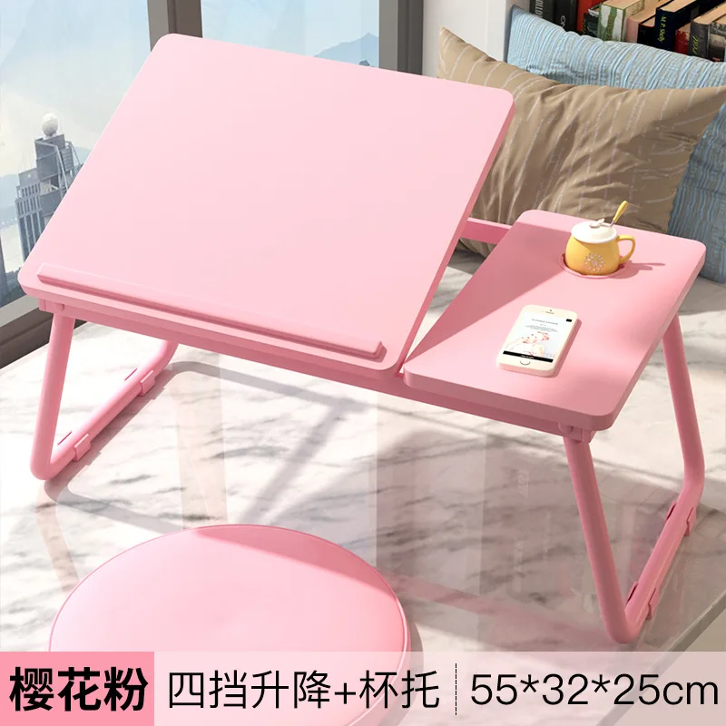 

Aoliviya Official New Bed Table Adjustable Desktop Folding Desk Table Sub Small Table Board Dormitory Study Table Lazy Desk Pen