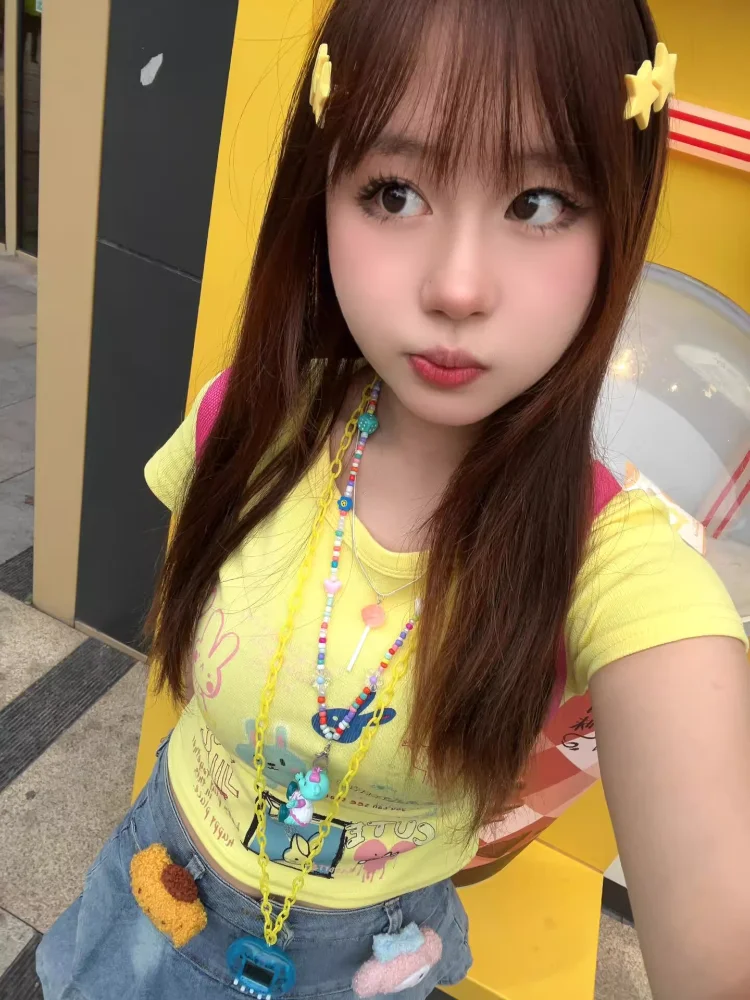 Pure Desire Sle Gyaru Fun Graffiti Футболка с короткими рукавами Женская дизайнерская корейская