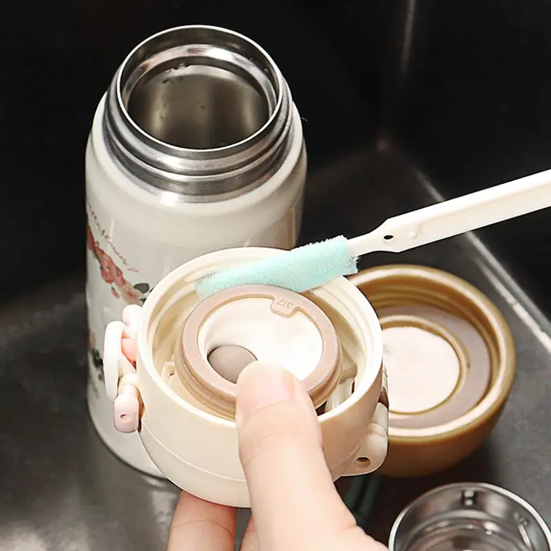 

Cup Thermos For Water Cleaning Tools Bottle Mug Home Gadgets Insulation Cover Brush, Multi-Function Small Set, Baby ,Tea