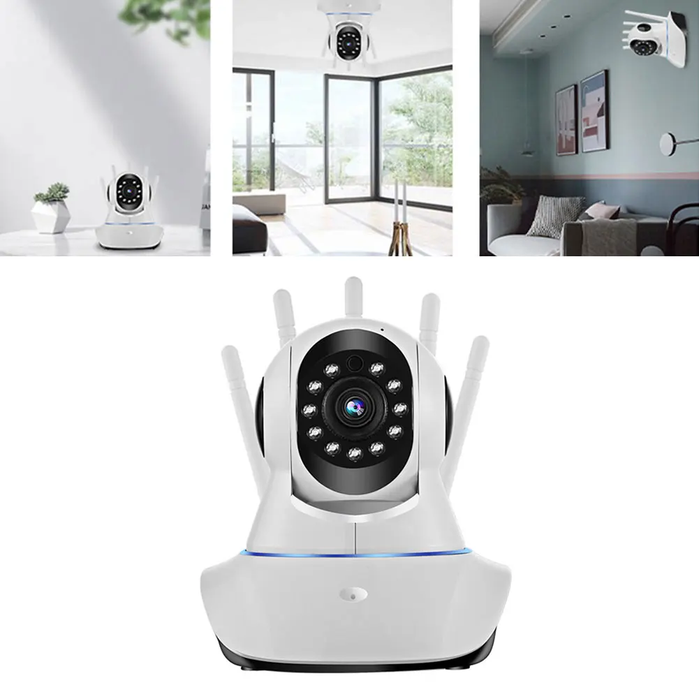 

Беспроводная IP-камера видеонаблюдения HD 1080P с поддержкой Wi-Fi и функцией ночного видения на 360 °