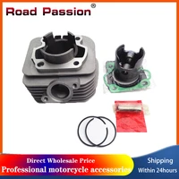 road passion 52 50mm motorcycle engine parts air cylinder block piston ring kit for suzuki ag100 ag 100