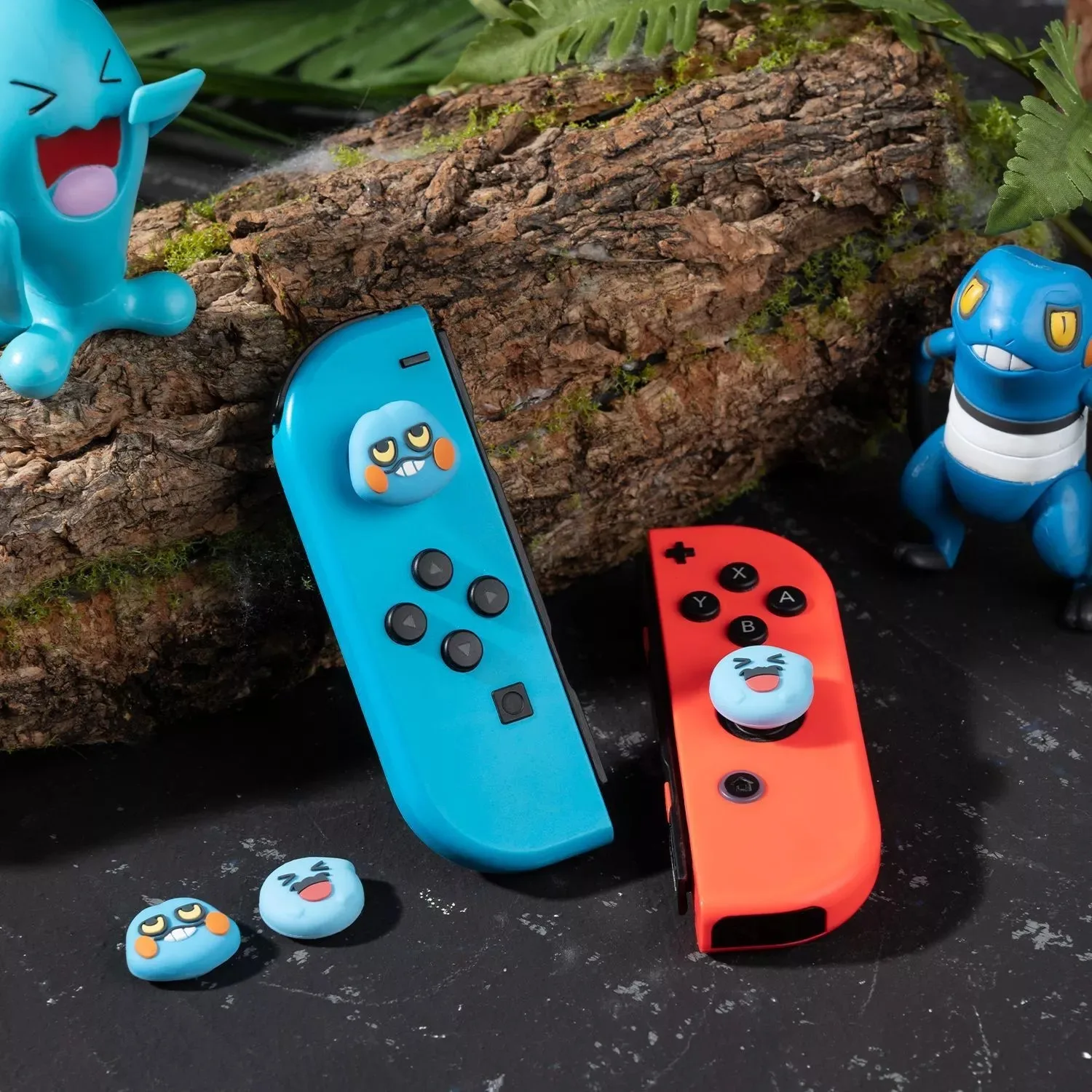 Фото Силиконовые колпачки Yocore, 4 шт., совместимые с Nintendo Switch/OLED/Lite №2