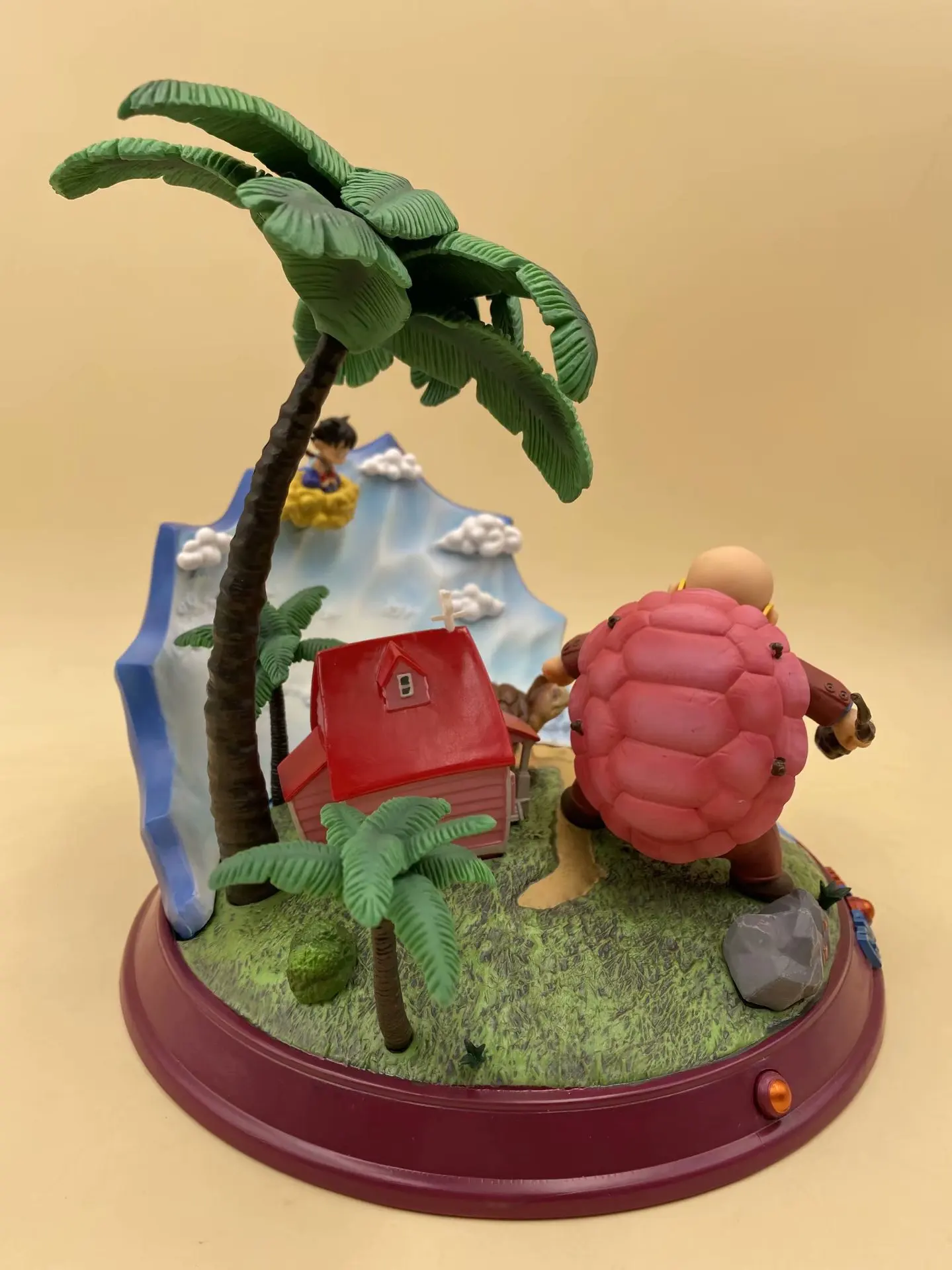 Фигурка аниме Dragon Ball Gk Master Roshi Krillin Childhood Son Goku Apprentice Scene Коллекция ПВХ Модель