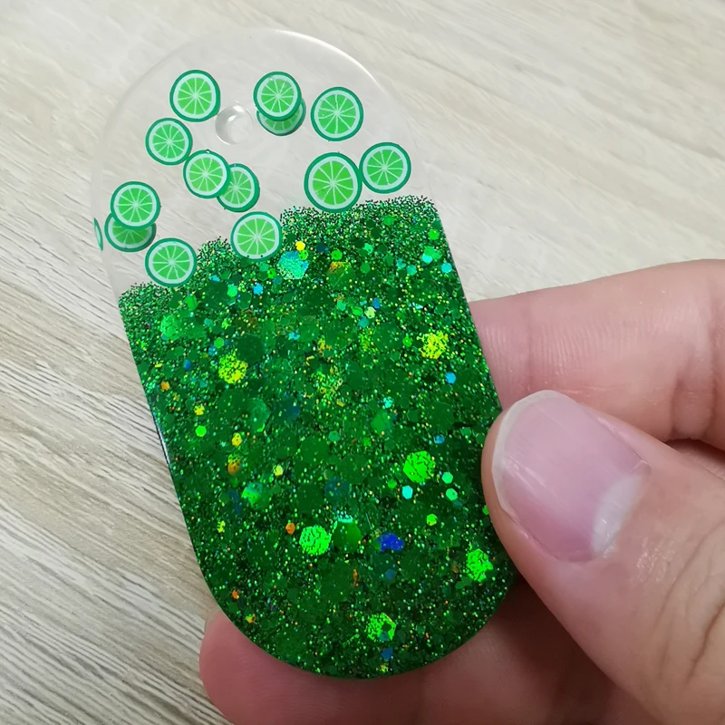 12 фруктовых ломтиков украшение силиконовая форма заполнение сделай сам