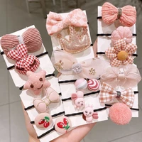 cartoon childrens elastic ring cute baby hair rope does not hurt the hair rubber band rope children hair accessories